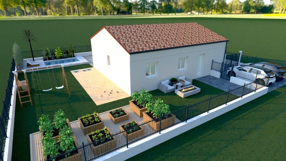 Maison à vendre, 85m², Gabian