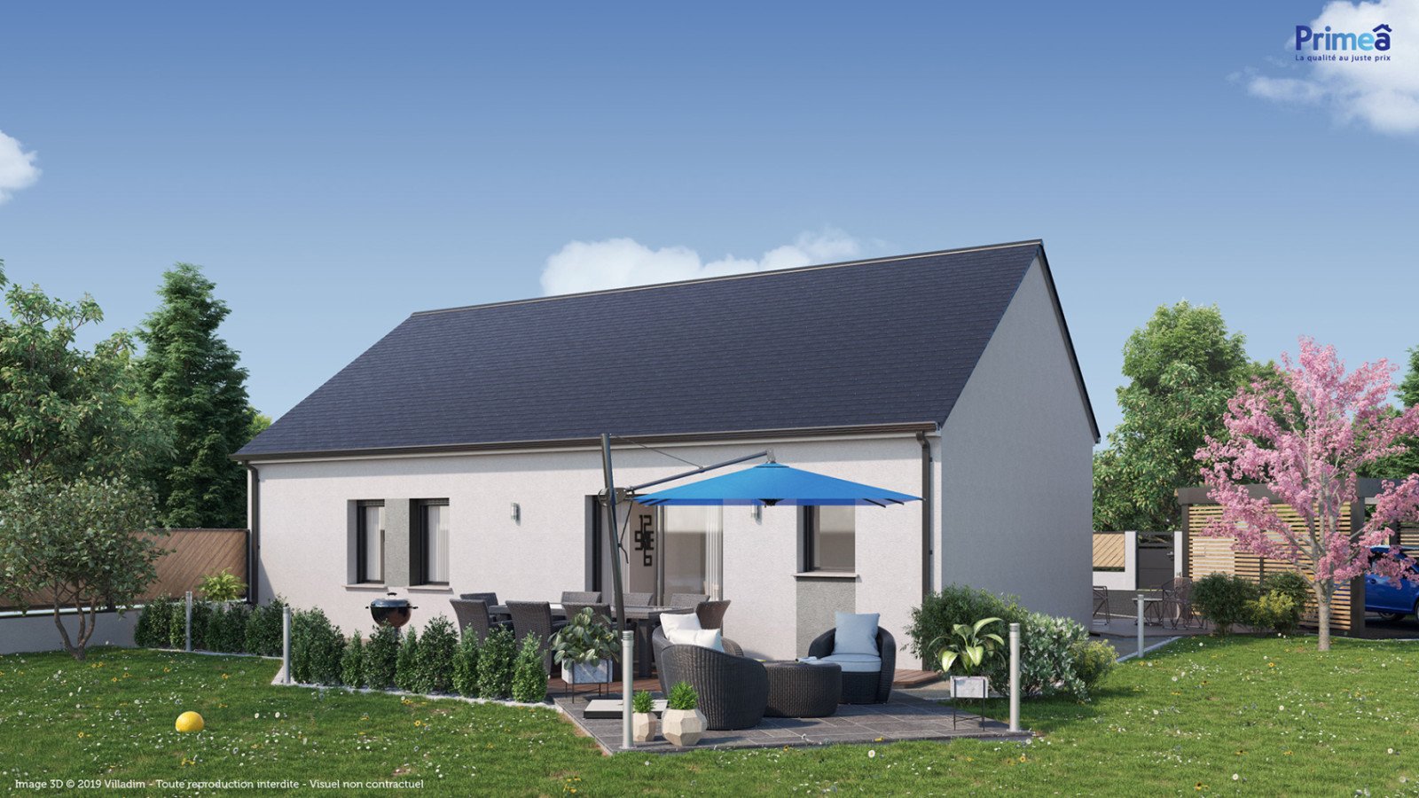 Maison à vendre, 66m², Boussay