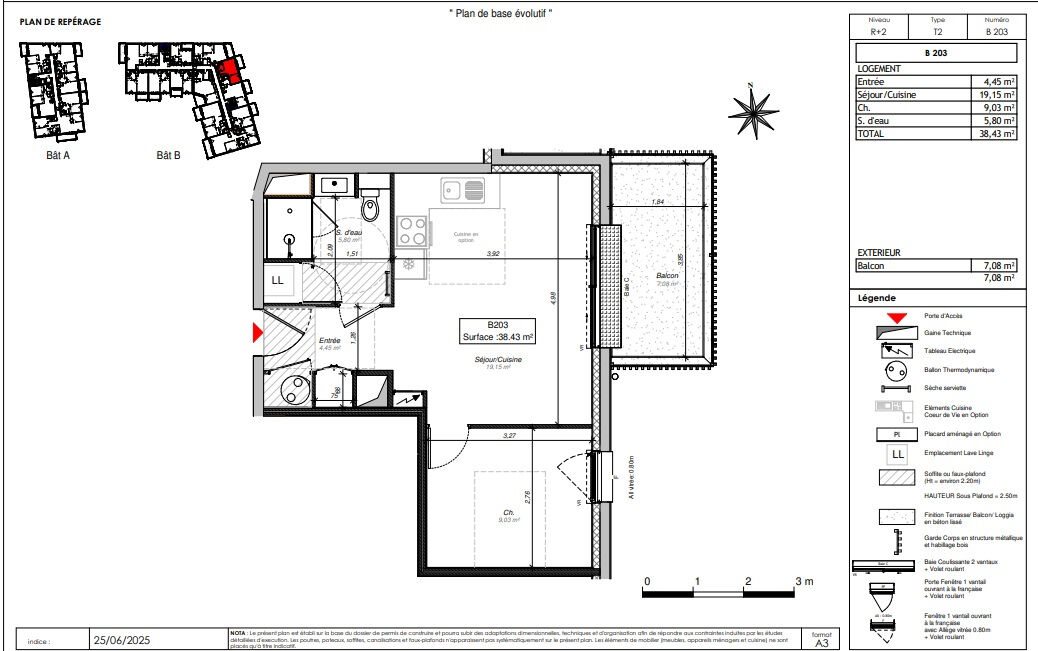 Appartement à vendre, 38m², Saint-Barthélemy-d'Anjou