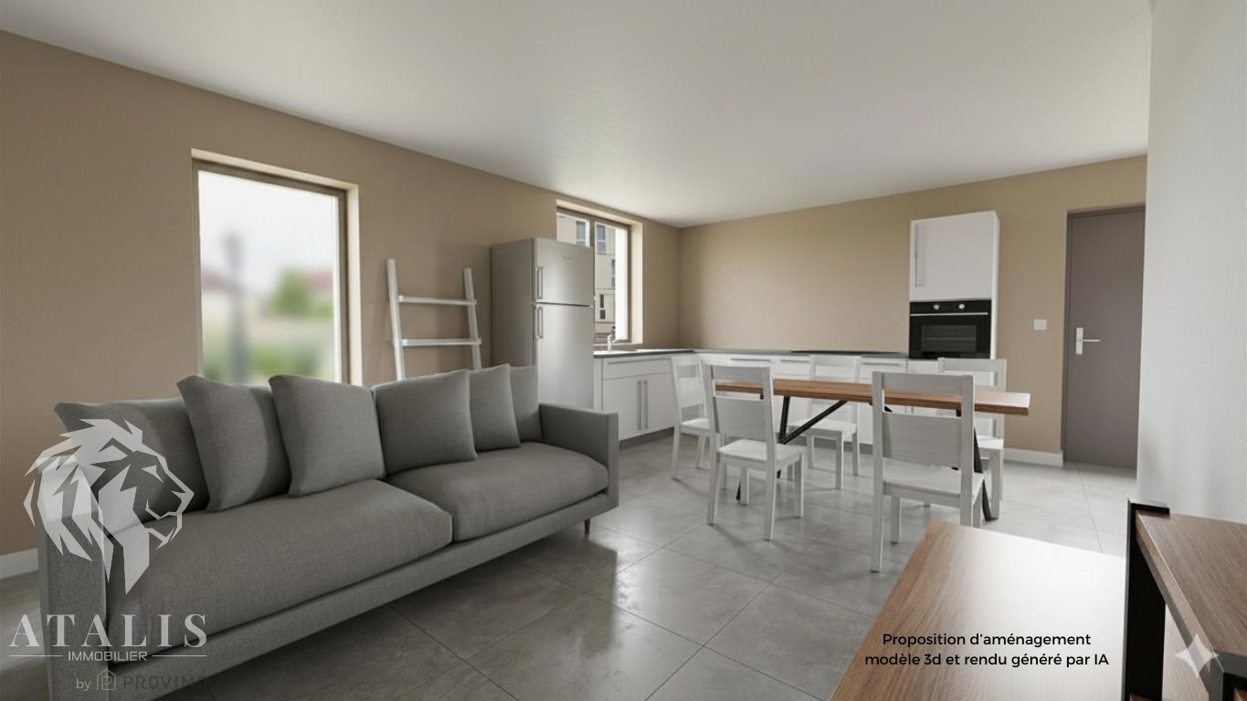 Appartement à vendre, 63m², Saint-Marcellin