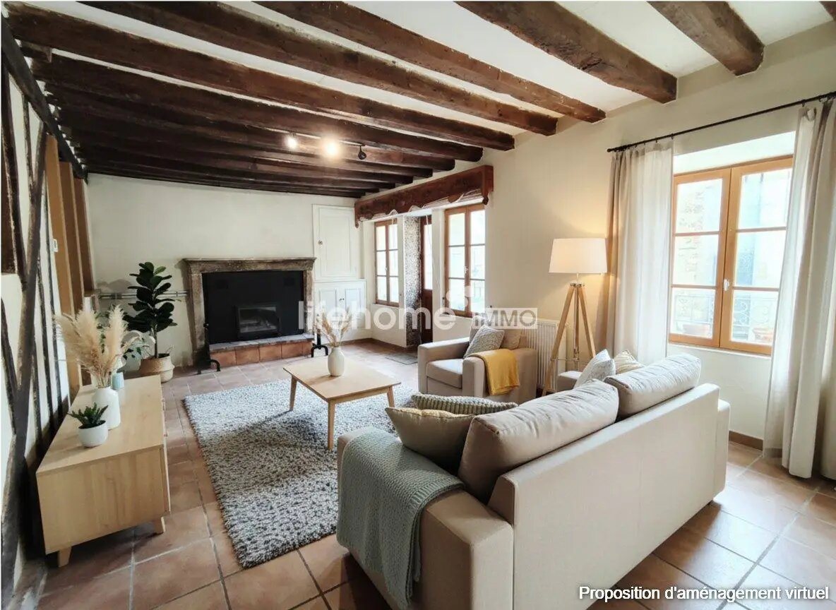 Maison à vendre, 130m², Saint-Benoît-du-Sault
