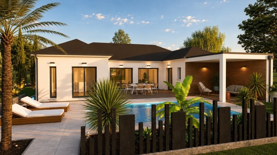 Maison à vendre, 120m², Veigné