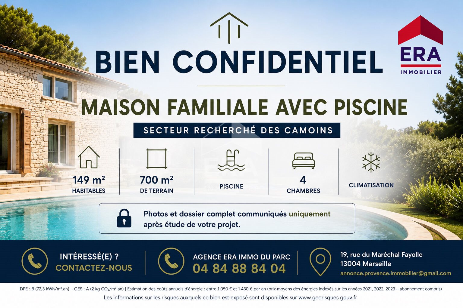 Maison à vendre, 150m², Marseille 11ème