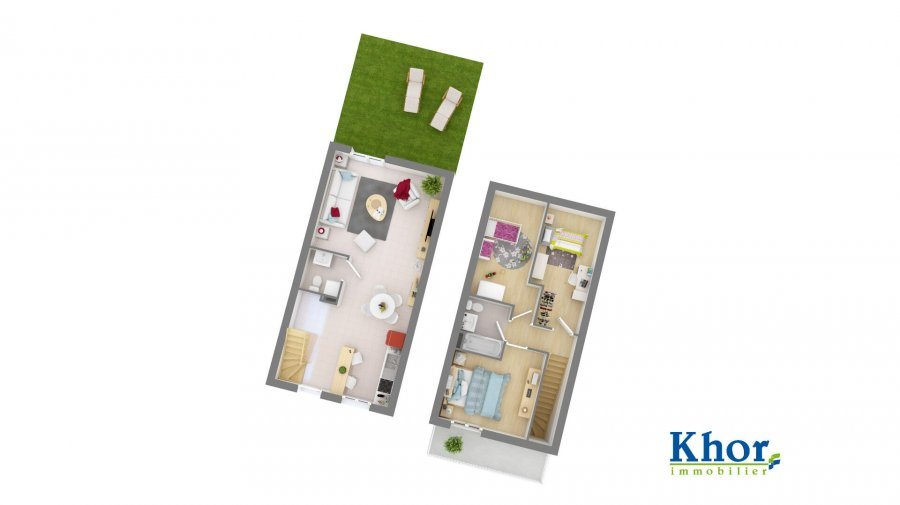 Maison à vendre, 78m², Bertrange