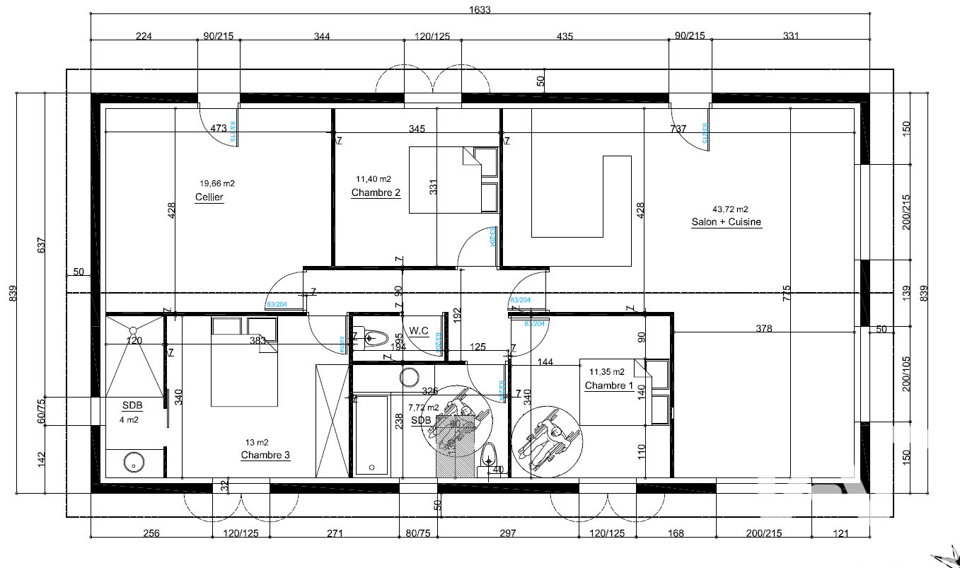 Maison à vendre, 118m², Audenge