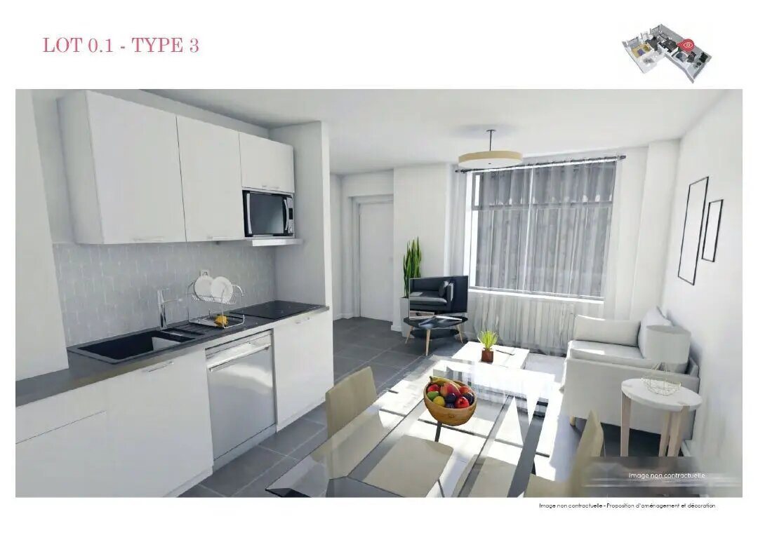 Appartement à vendre, 51m², Nantes