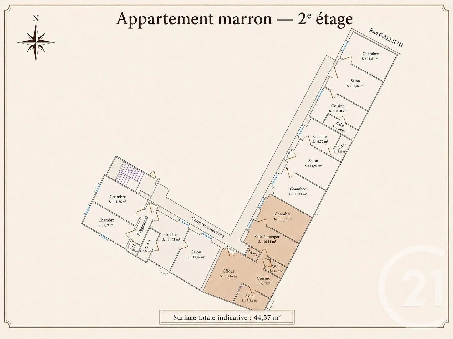 Appartement à vendre, 44m², Beaulieu-sur-Mer