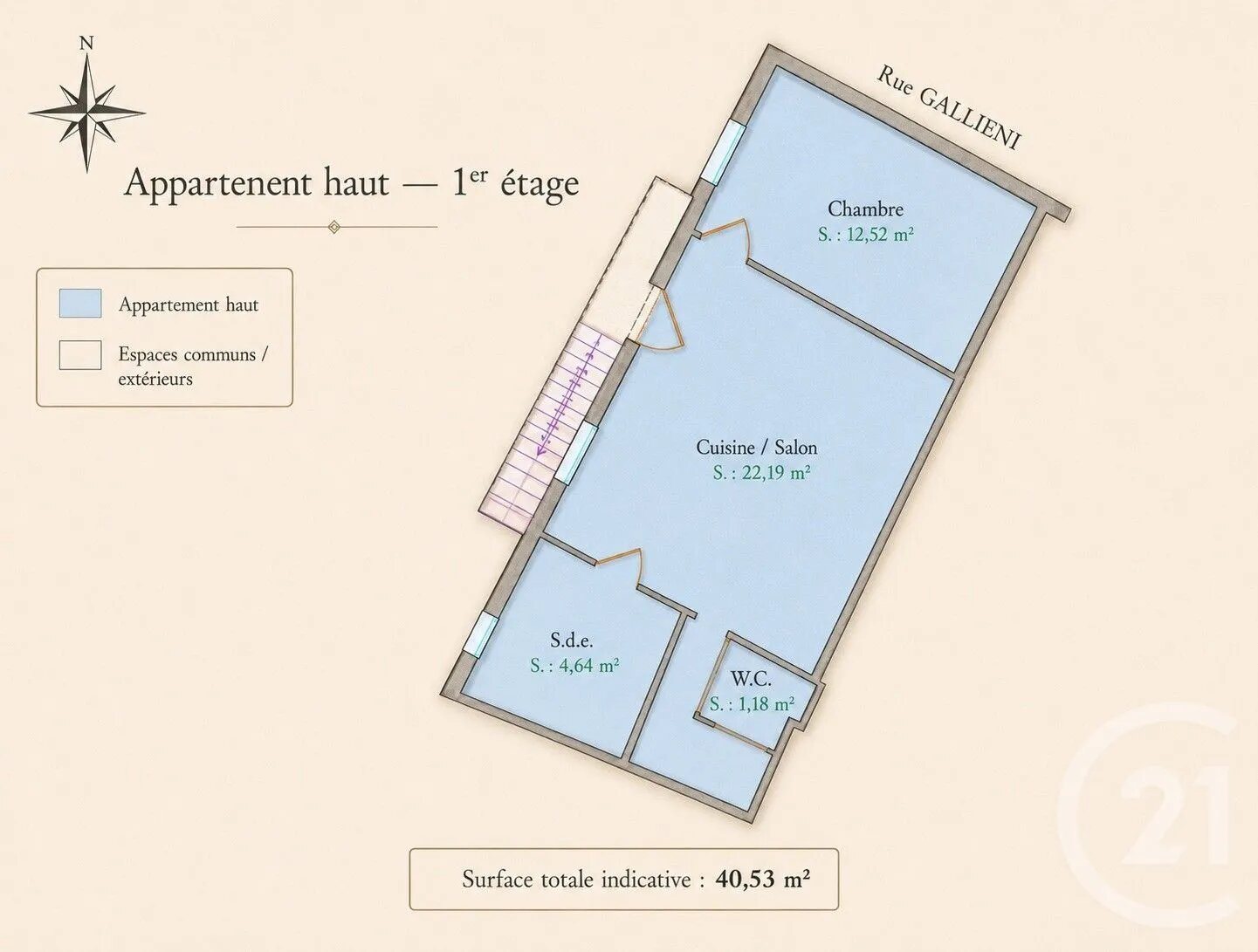 Appartement à vendre, 38m², Beaulieu-sur-Mer