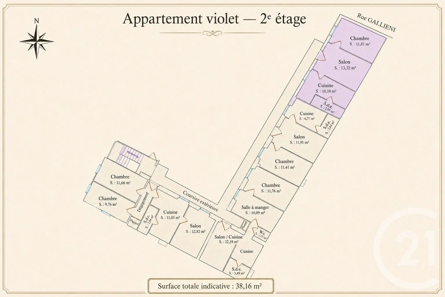 Appartement à vendre, 38m², Beaulieu-sur-Mer