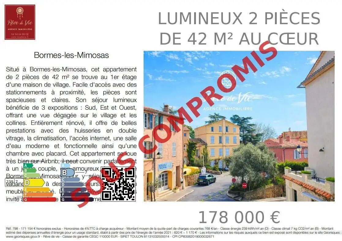 Appartement à vendre, 42m², Bormes-les-Mimosas