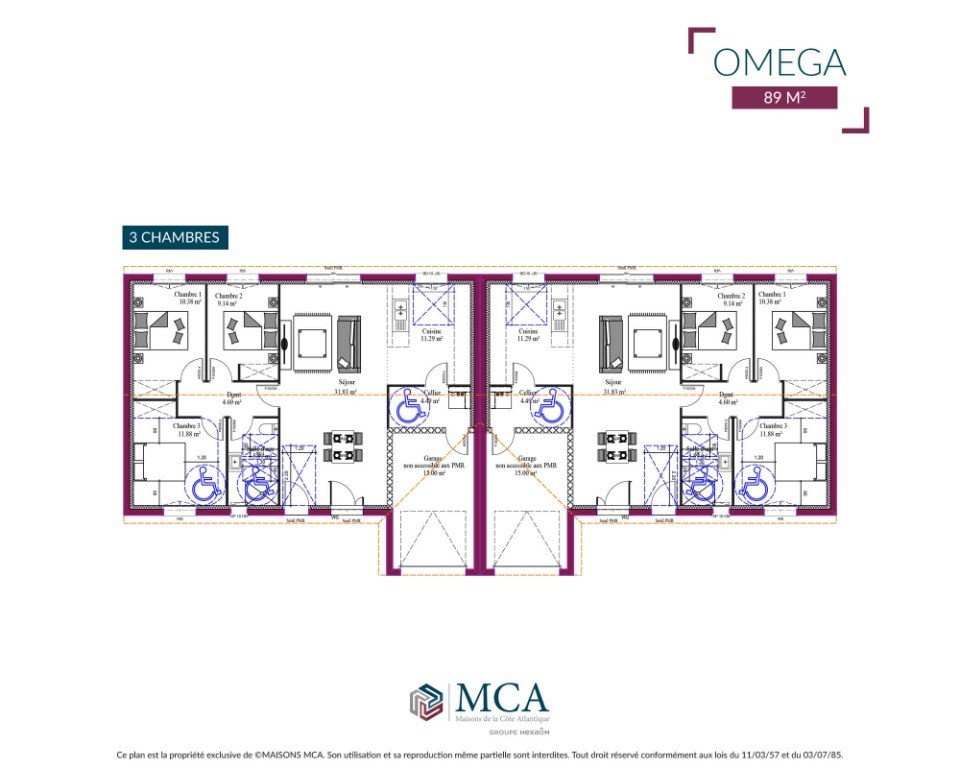 Maison à vendre, 89m², Saintes