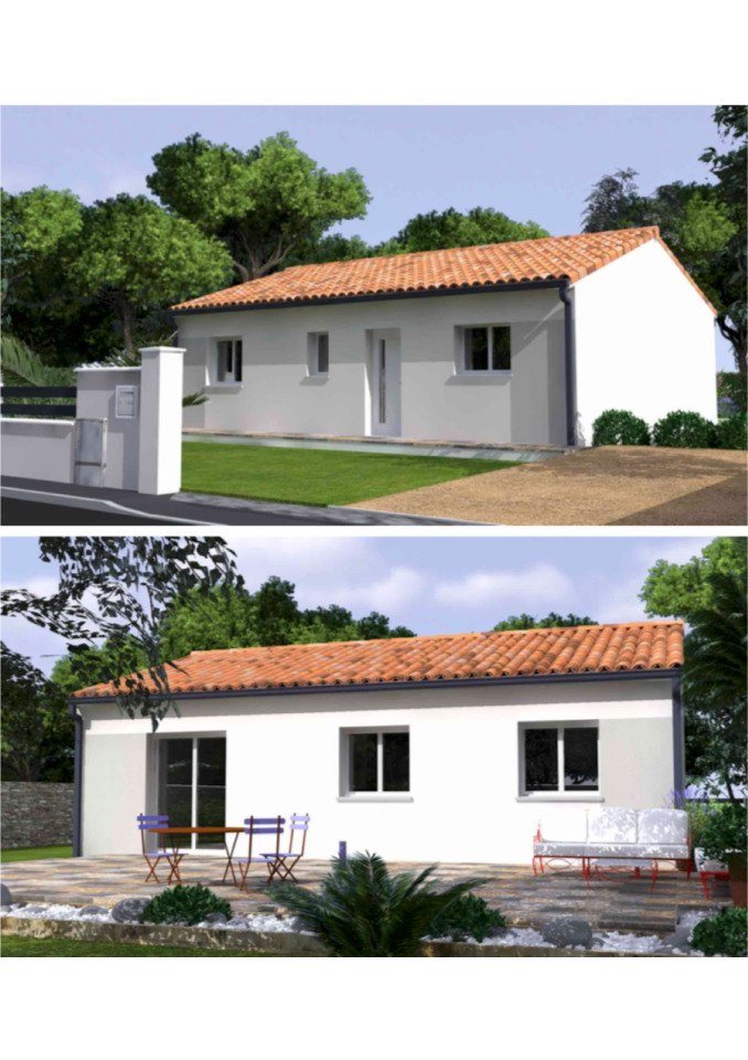Maison à vendre, 70m², Balanzac