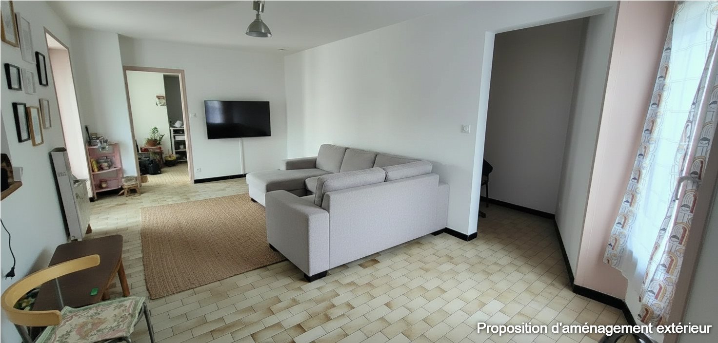 Maison à vendre, 75m², Saint-Denis-la-Chevasse