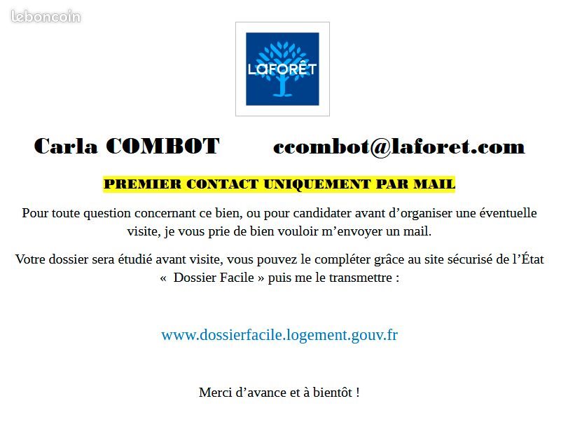 Appartement à louer, 29m², Ploemeur