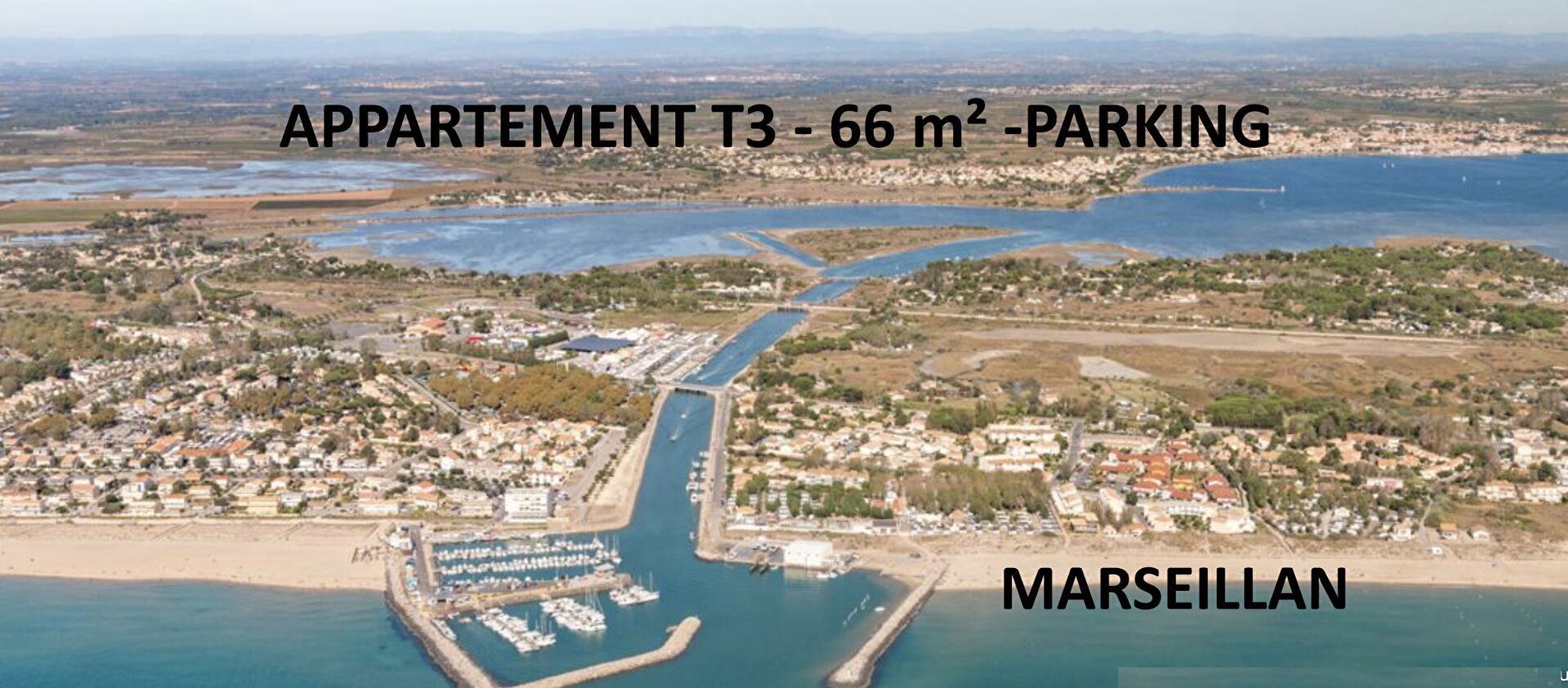 Appartement à vendre, 66m², Marseillan
