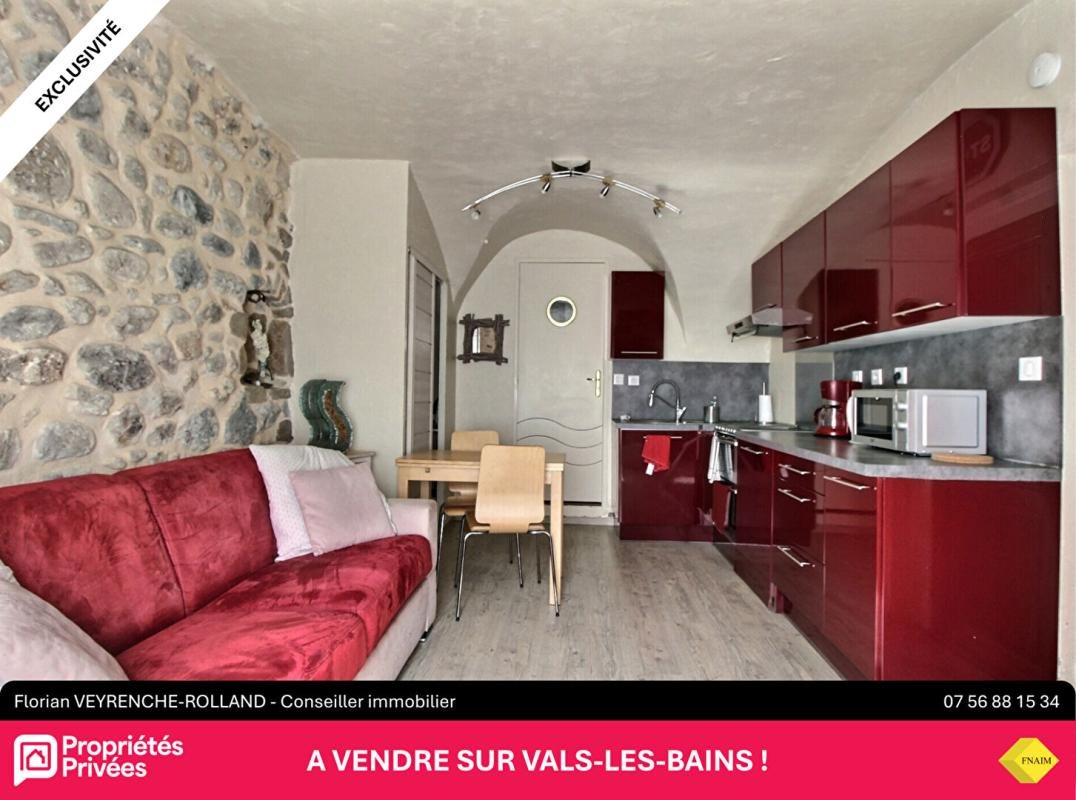 Appartement à vendre, 17m², Vals-les-Bains
