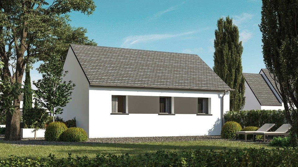 Maison à vendre, 57m², Landudec