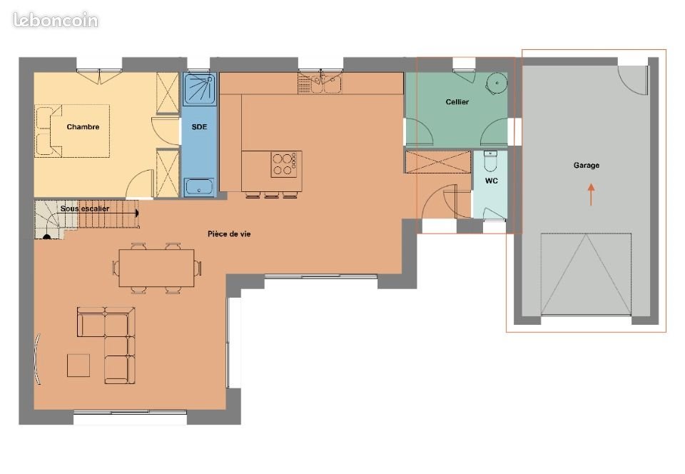Maison à vendre, 125m², Séné