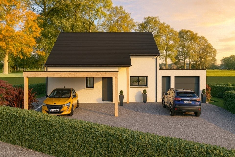 Maison à vendre, 95m², Dirinon