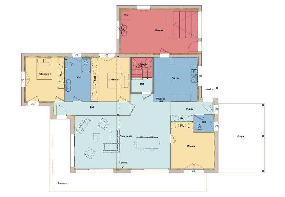 Maison à vendre, 100m², Pencran