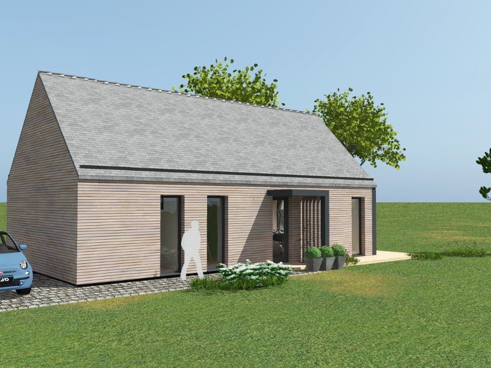 Maison à vendre, 77m², Theix