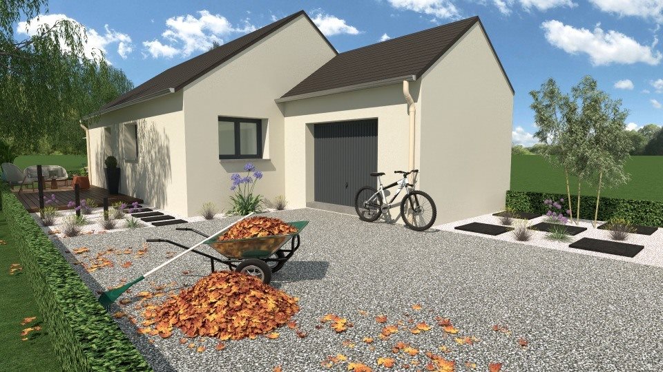 Maison à vendre, 54m², Tinténiac