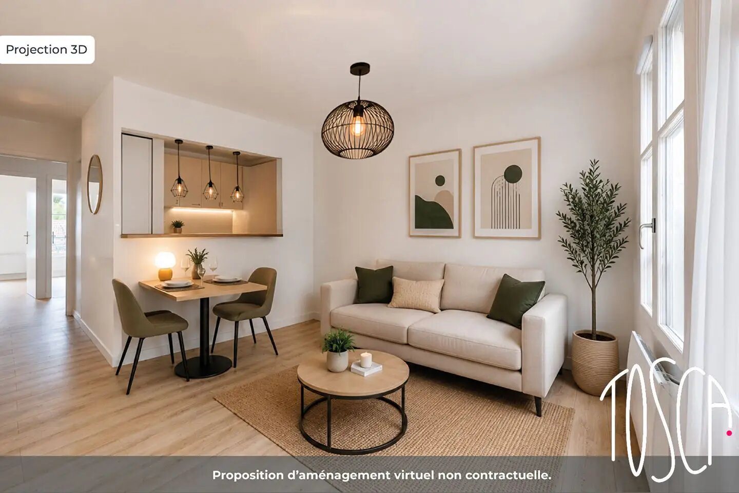 Appartement à vendre, 50m², Thiais