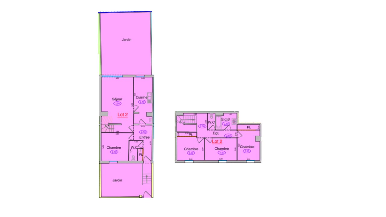 Appartement à vendre, 101m², Périgueux