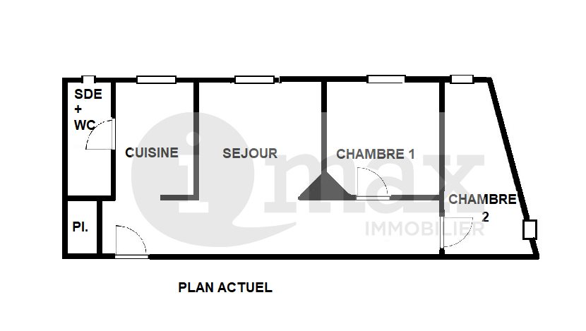 Appartement à vendre, 60m², Courbevoie
