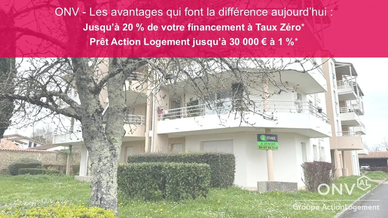 Appartement à vendre, 48m², Cognac