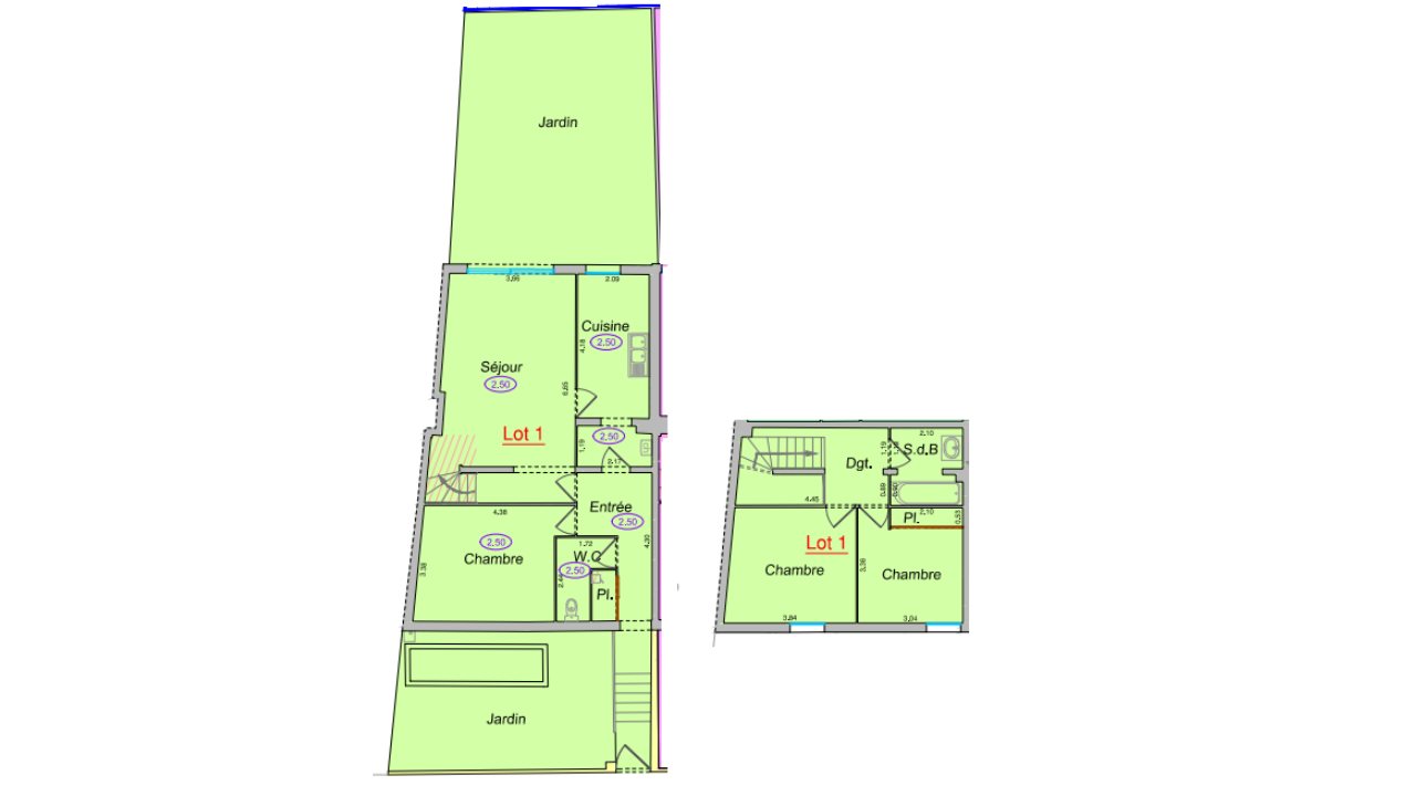 Appartement à vendre, 90m², Périgueux