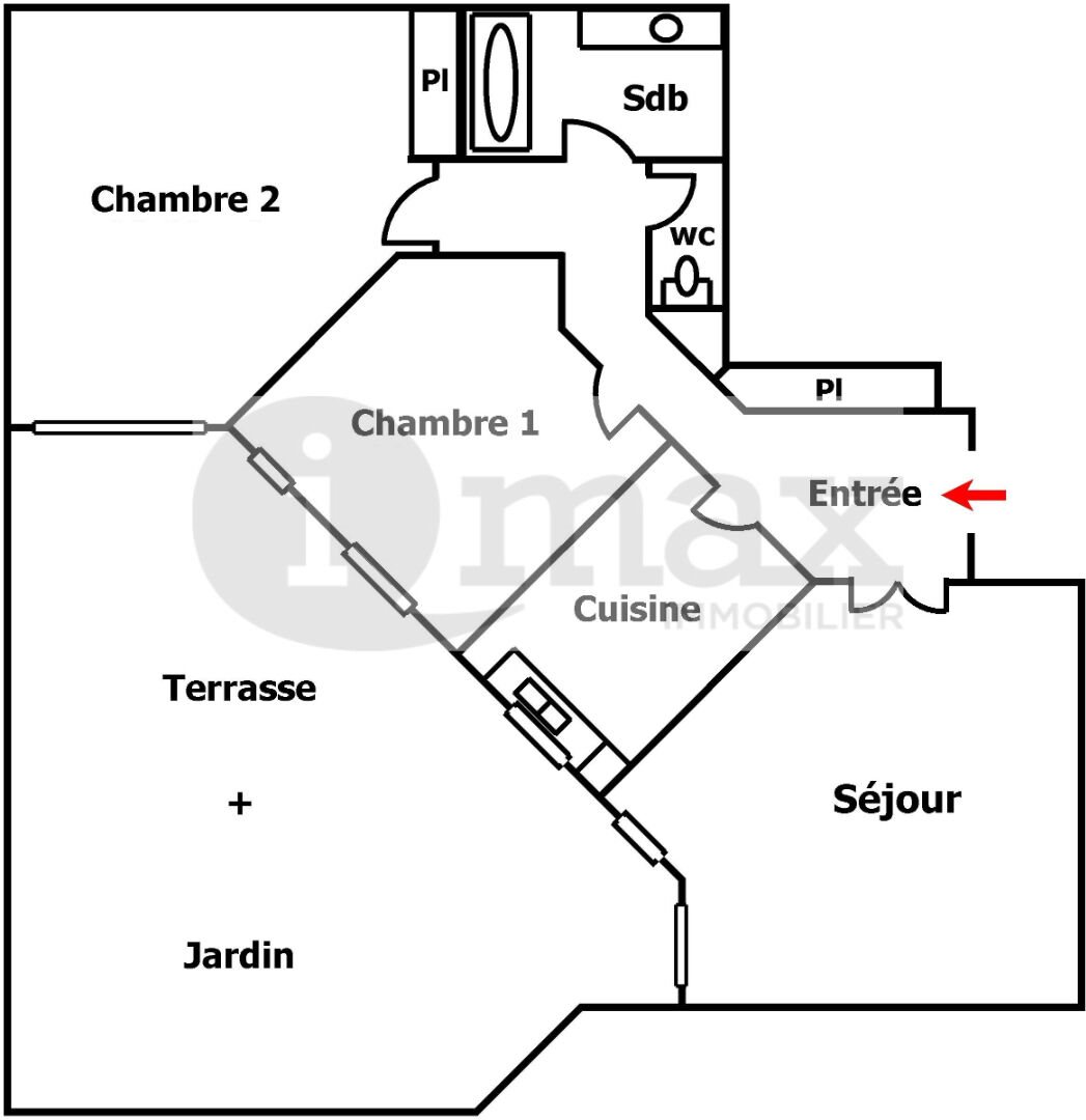 Appartement à vendre, 84m², Courbevoie