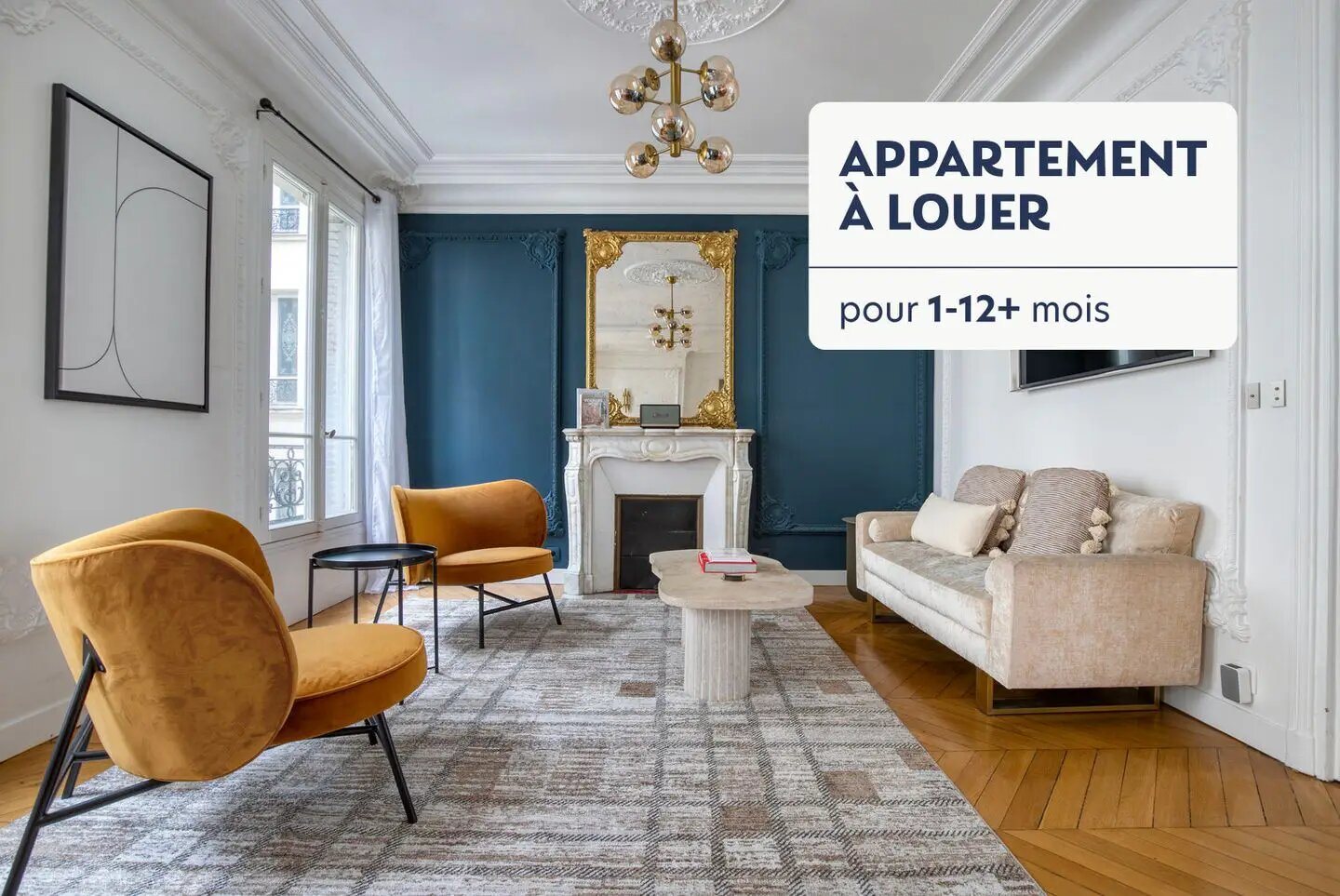 Appartement à louer, 66m², Paris 17ème