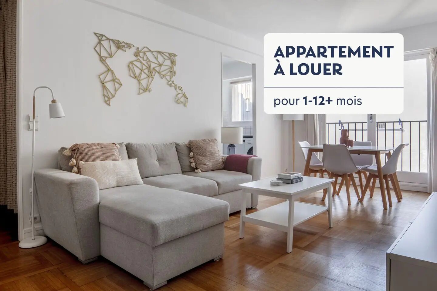 Appartement à louer, 59m², Paris 17ème