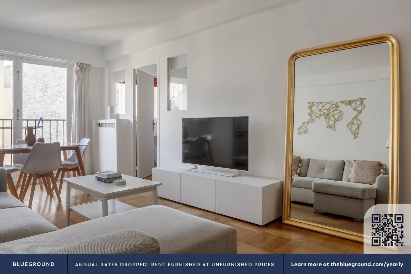 Appartement à louer, 59m², Paris 17ème