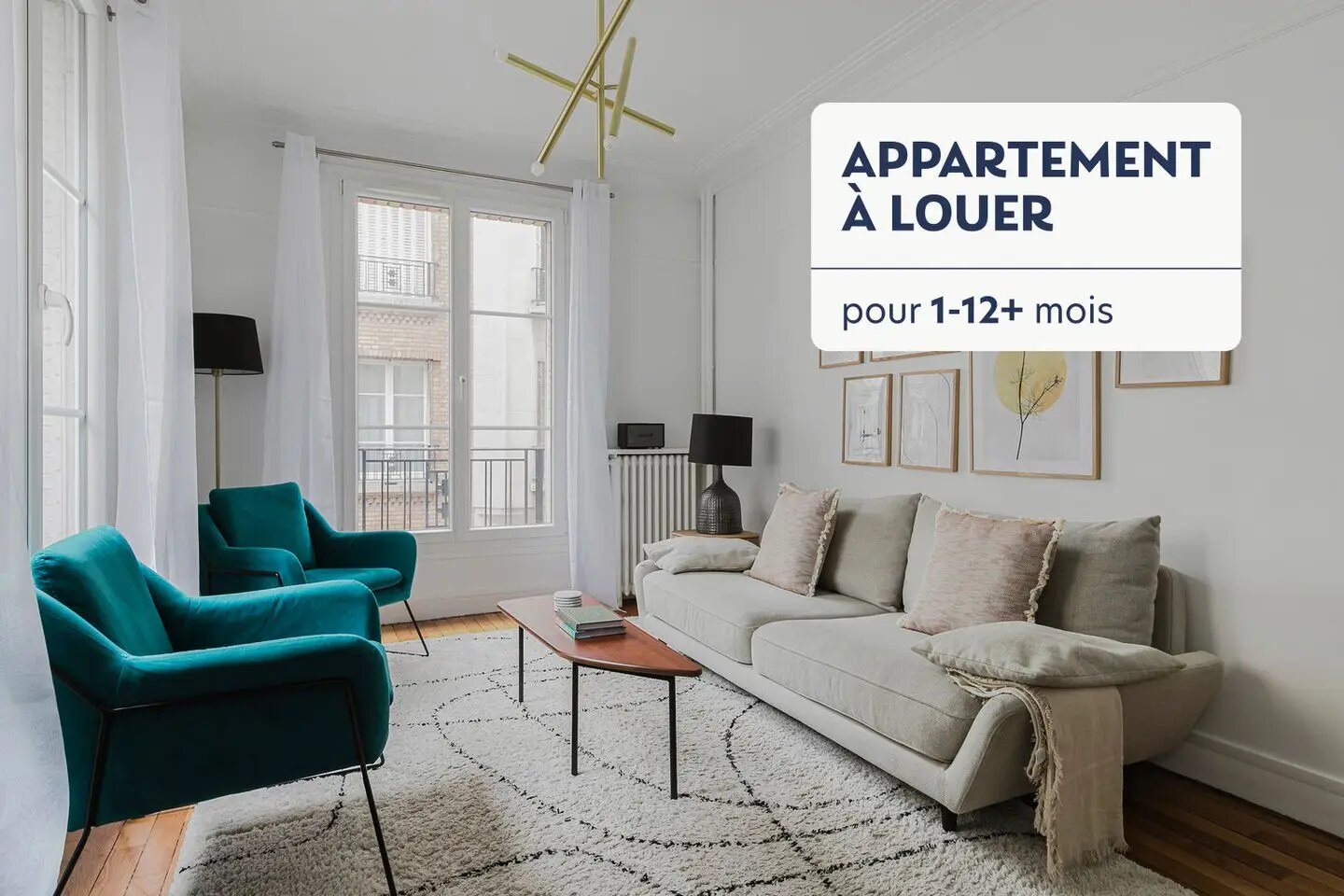 Appartement à louer, 42m², Paris 17ème