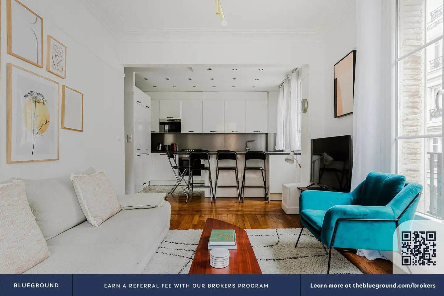 Appartement à louer, 42m², Paris 17ème