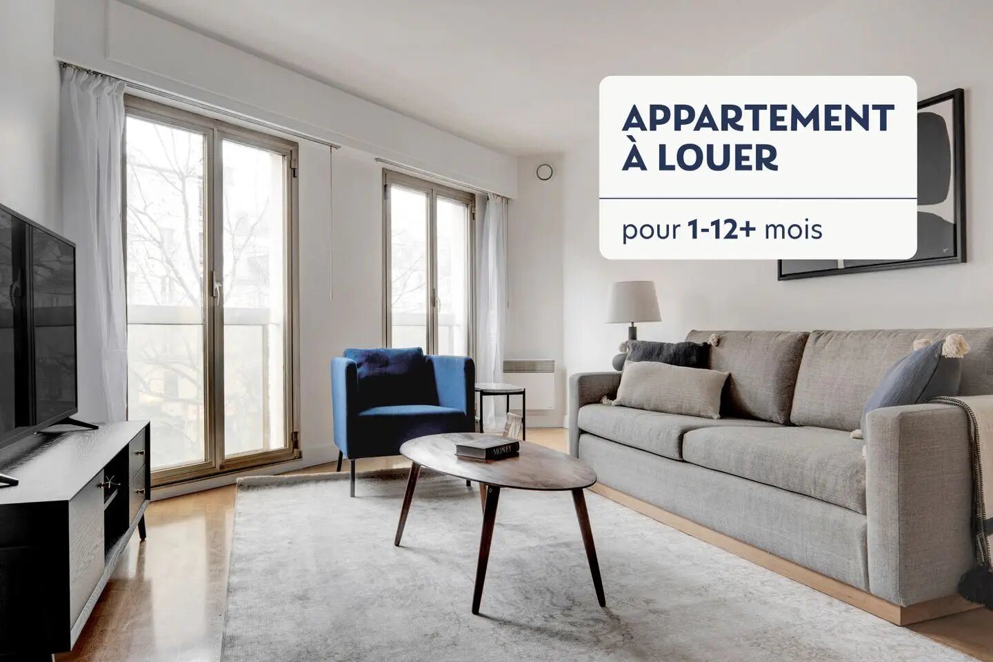 Appartement à louer, 47m², Paris 17ème