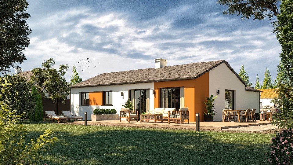 Maison à vendre, 73m², Pont-l'Abbé
