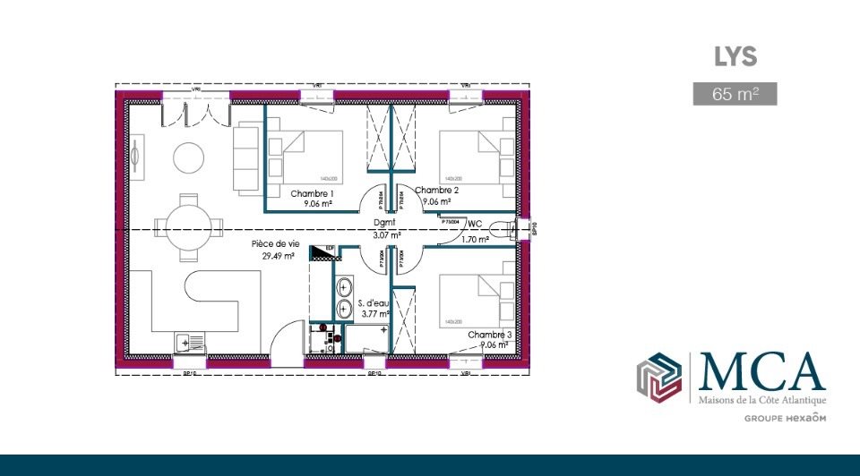 Maison à vendre, 50m², Madirac
