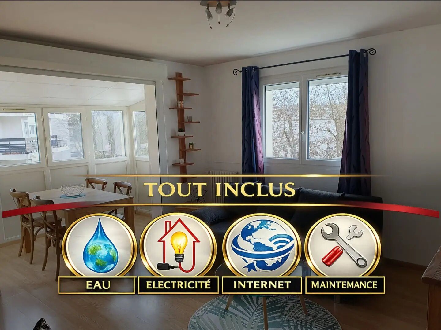 Appartement à louer, 51m², Gif-sur-Yvette