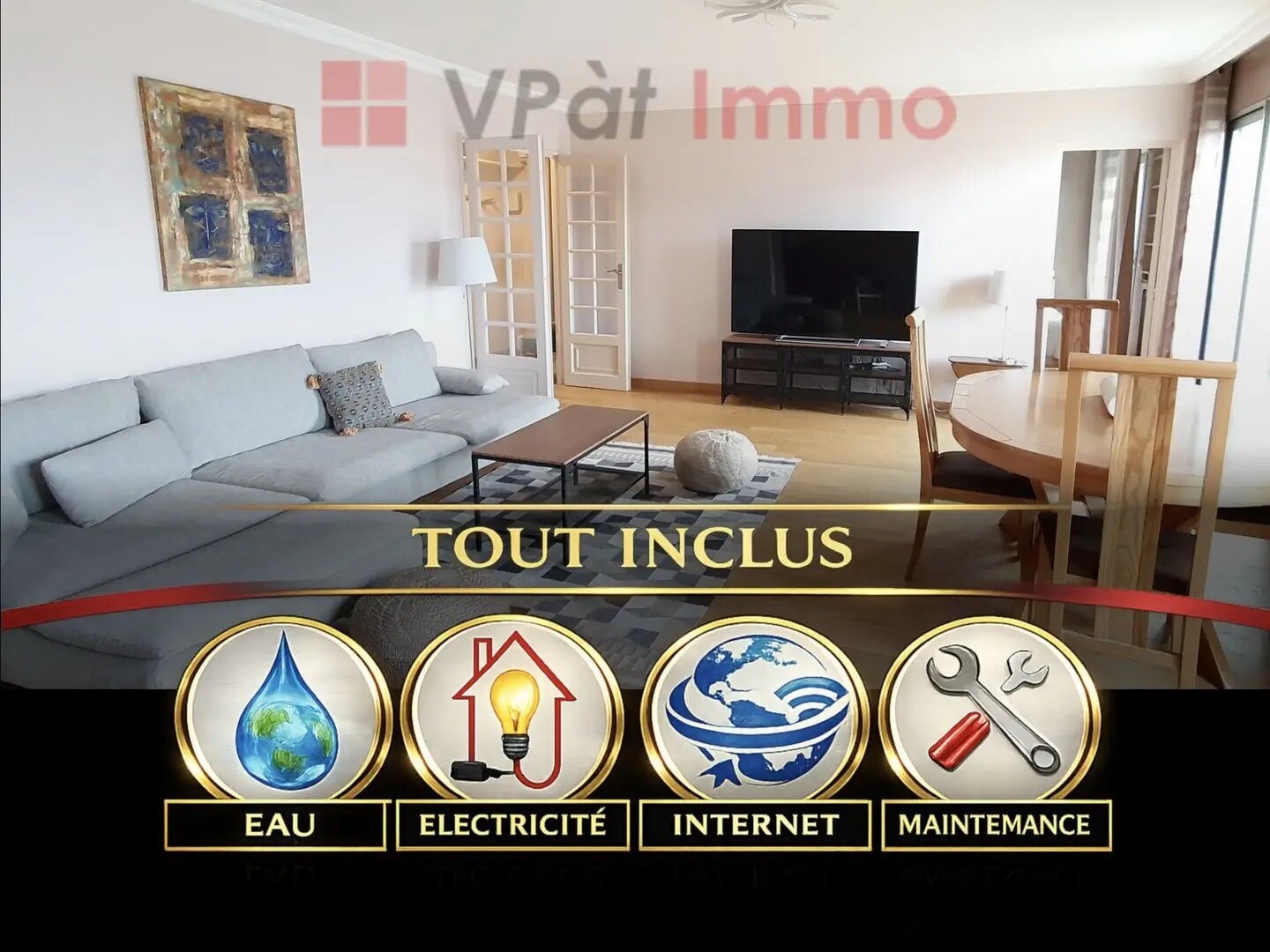 Appartement à louer, 97m², Versailles