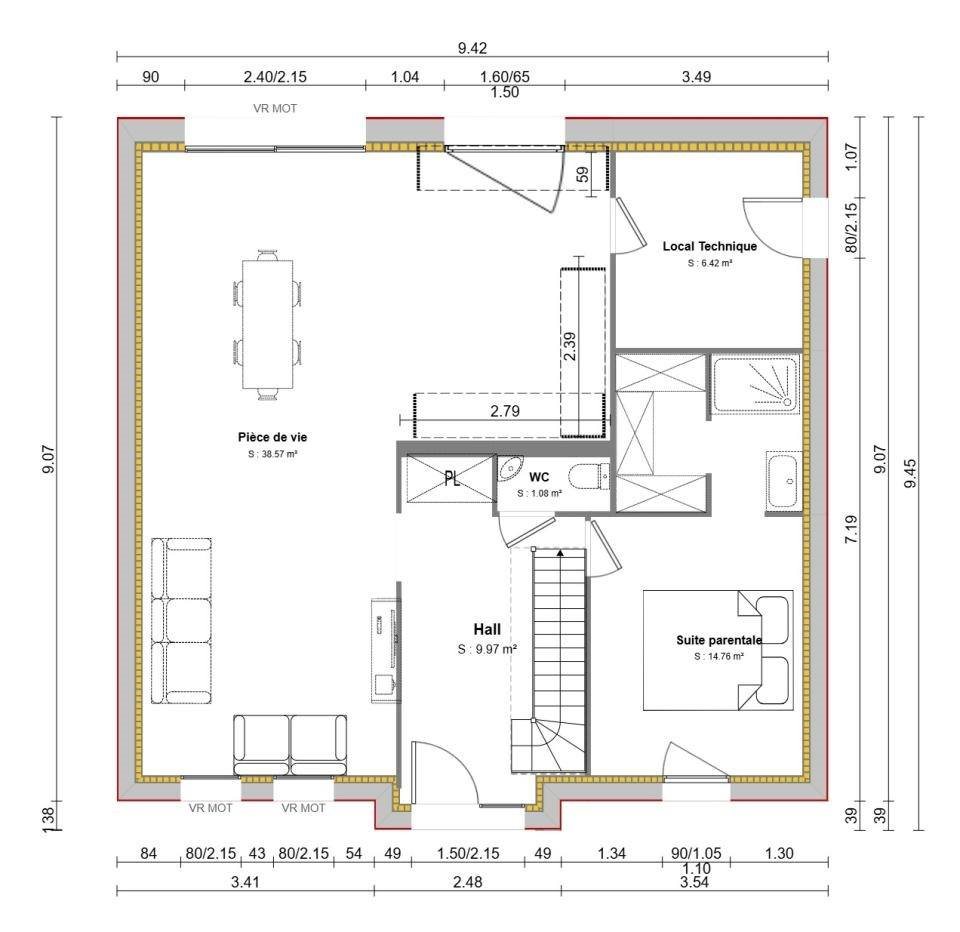 Maison à vendre, 100m², Baralle