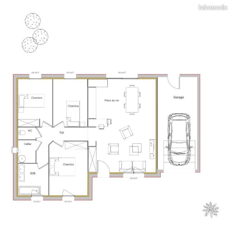Maison à vendre, 83m², Calonne-Ricouart