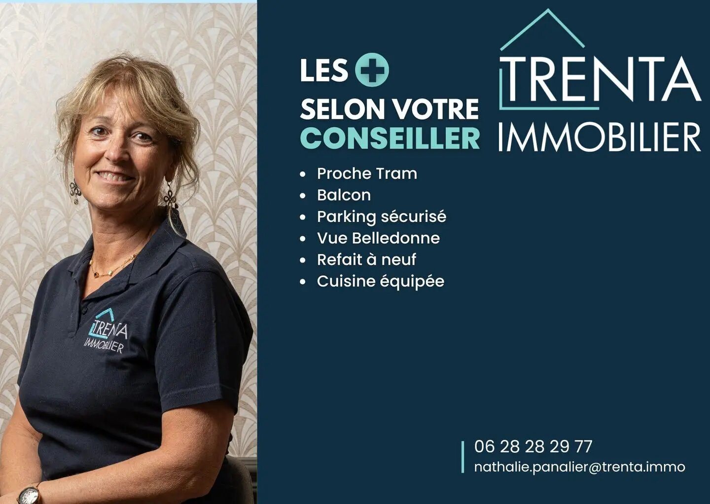 Appartement à vendre, 43m², Grenoble