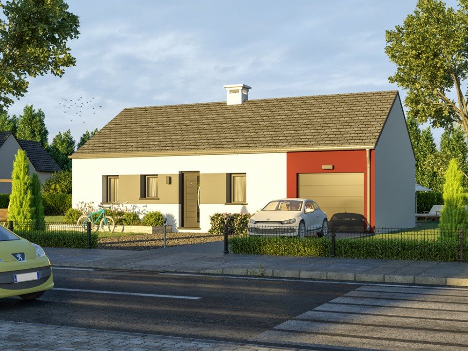 Maison à vendre, 68m², Landéhen