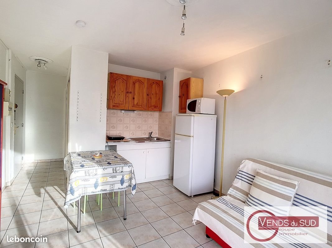 Appartement à louer, 21m², Valras-Plage
