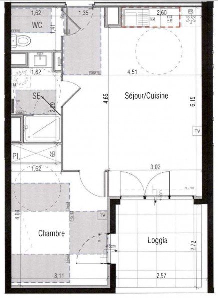 Appartement à louer, 45m², Béziers