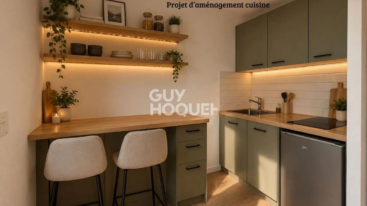 Appartement à vendre, 21m², Talence