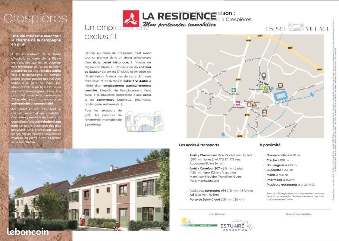 Maison à vendre, 100m², Crespières